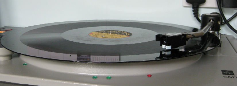 16" BBC Transcription Disc on EMT 950 Deck