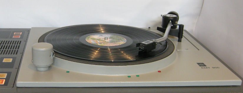 LP transcription on EMT 950 deck